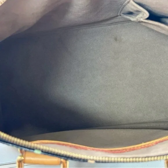 Louis Vuitton Murakami Alma PM Black Multicolor Satchel with Lock & Key Genuine - Picture 13 of 16